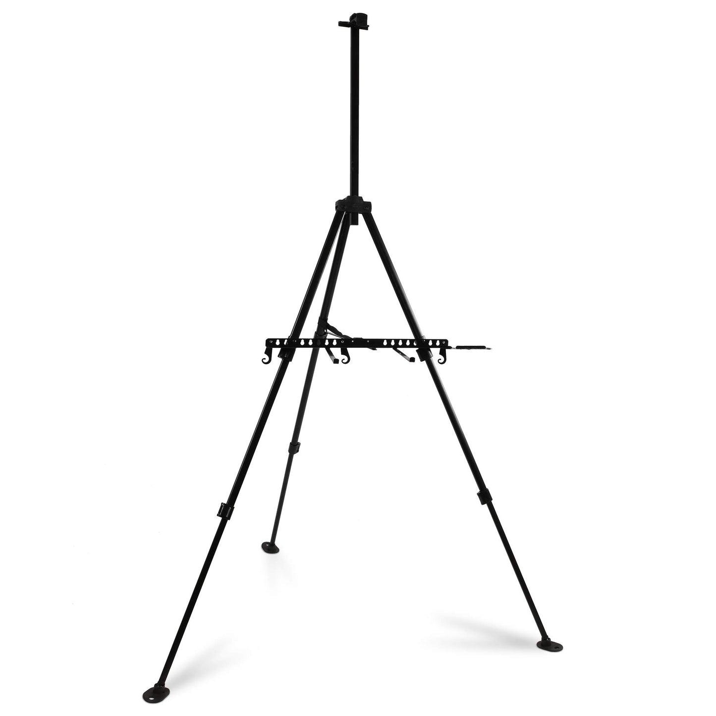 Artina Aluminium Staffelei tragbar - Staffelei fรผr Keilrahmen bis 82cm - Stabil & Ultraleicht 1kg Keilrahmen Staffelei groร faltbar - Feldstaffelei oder Tischstaffelei fรผr Keilrahmen - Paris